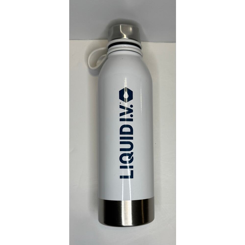 NIB Liquid IV Vacuum-Insulated Water Bottle 16 oz Kitchen-Grade Stainless Steel